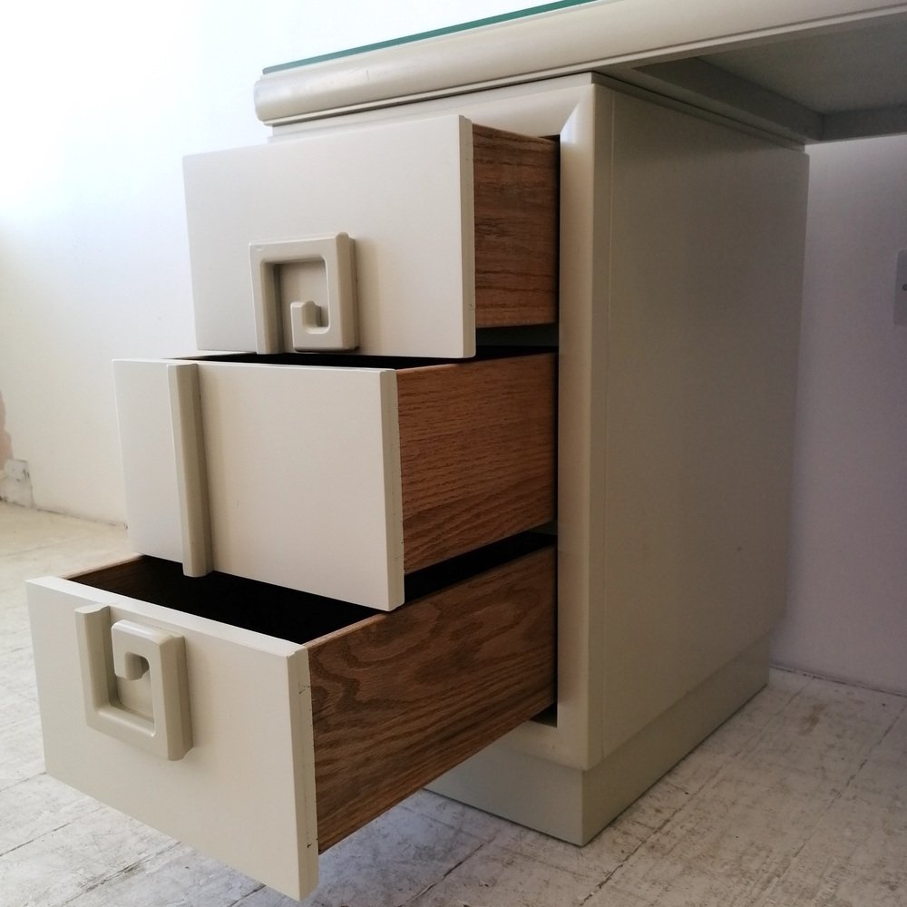 Hollywood Regency American Mandarin Dressing Table by Kittinger, 1940s