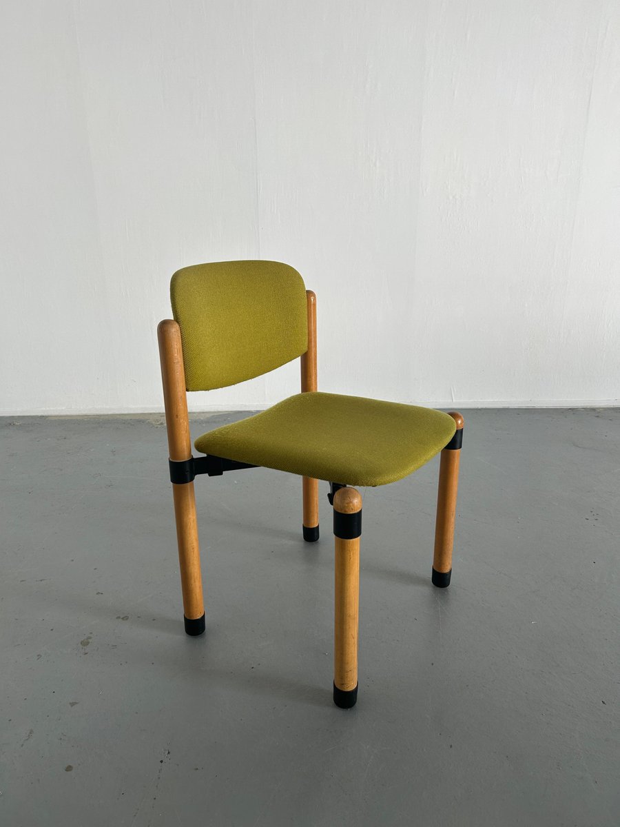 MidCentury Modern Stackable Dining Chairs from Fröscher Sitform, 1970s