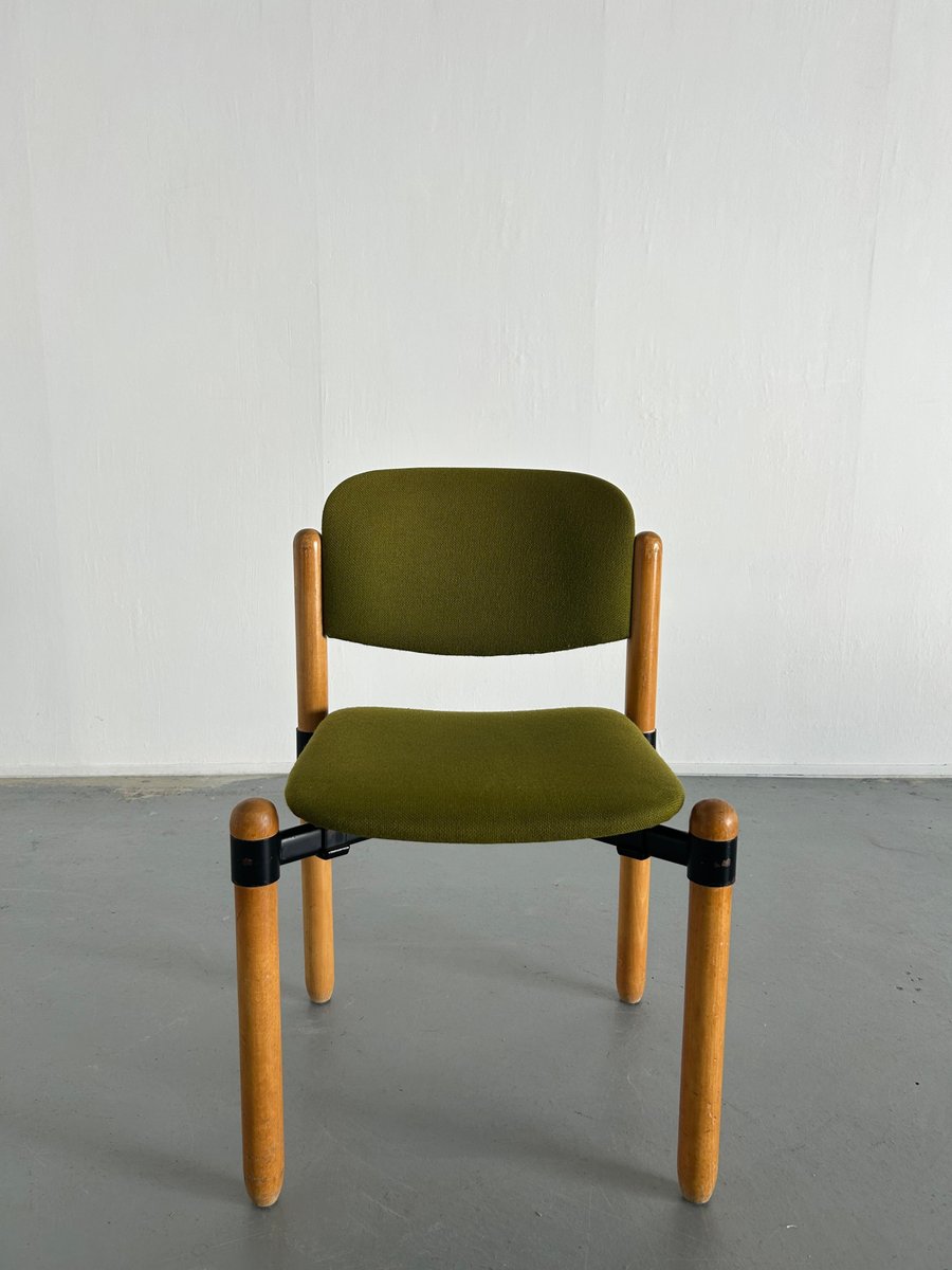 MidCentury Modern Stackable Dining Chairs from Fröscher Sitform, 1970s