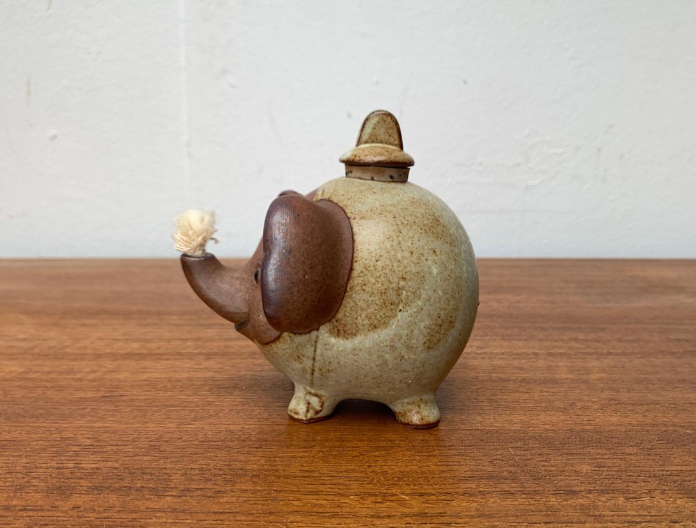 Vintage Elephant Oil Lamp by Ibuki for sale at Pamono