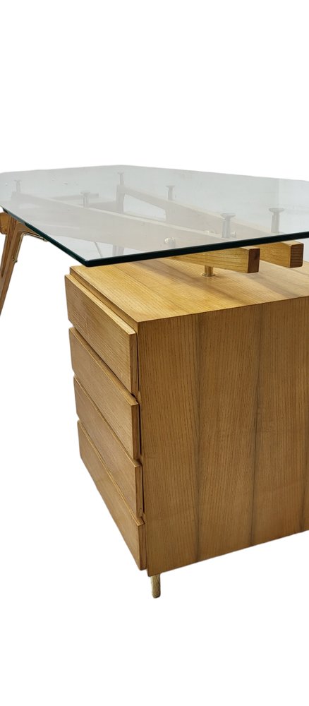 Mid-Century Office Table, 1950s for sale at Pamono