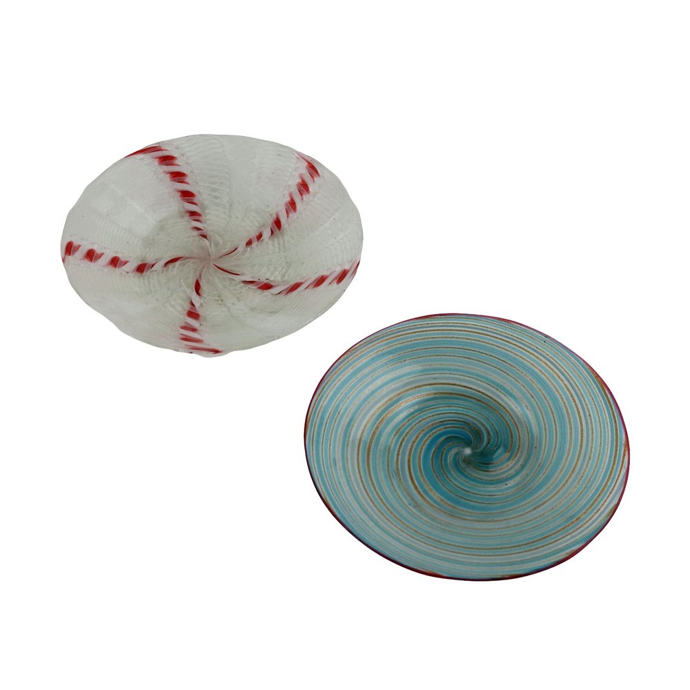 4 Stück Glas Untertassen Transparent 9cm - Elegante Untersetzer Für Tee & Kaffee