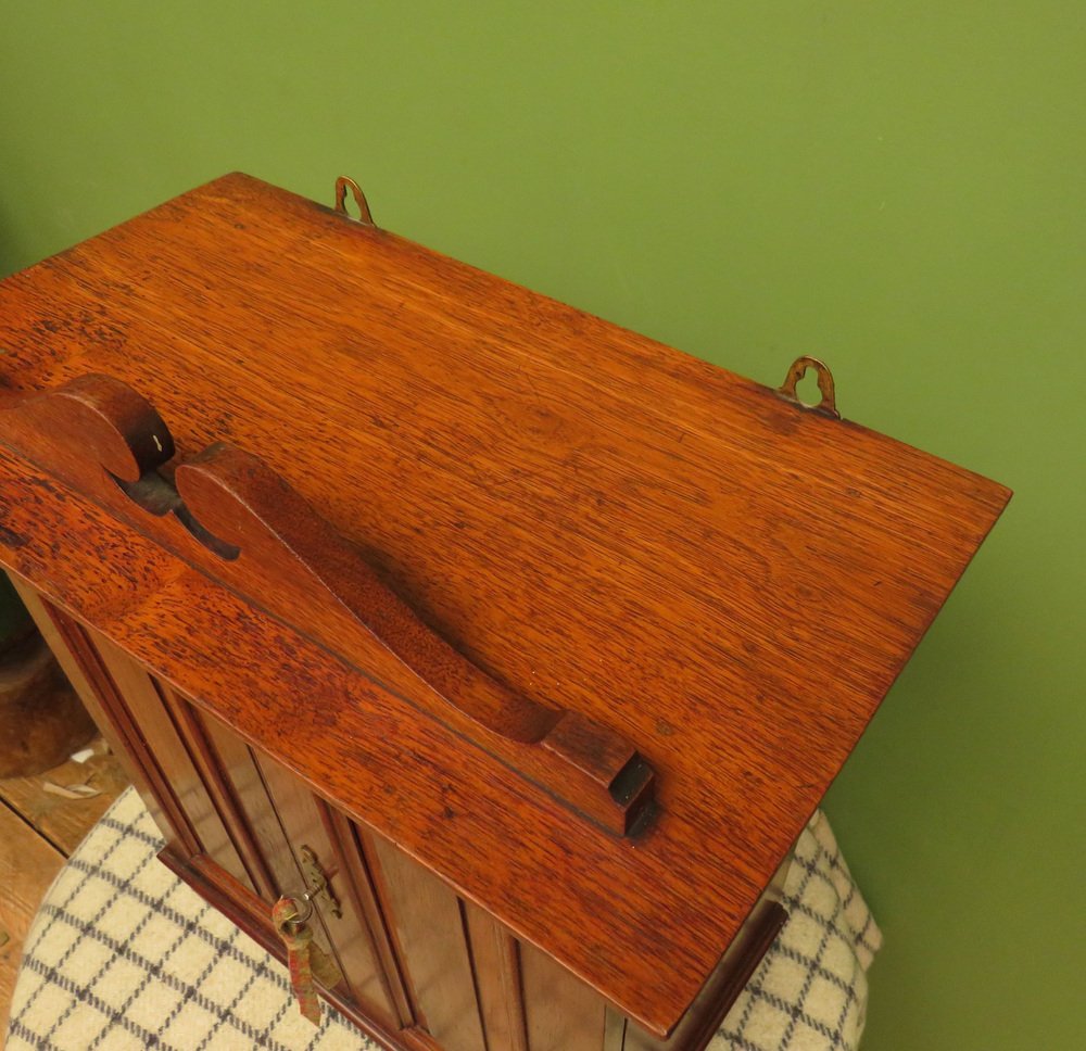 Small Antique Mahogany Bathroom Medicine 1890s for sale at Pamono