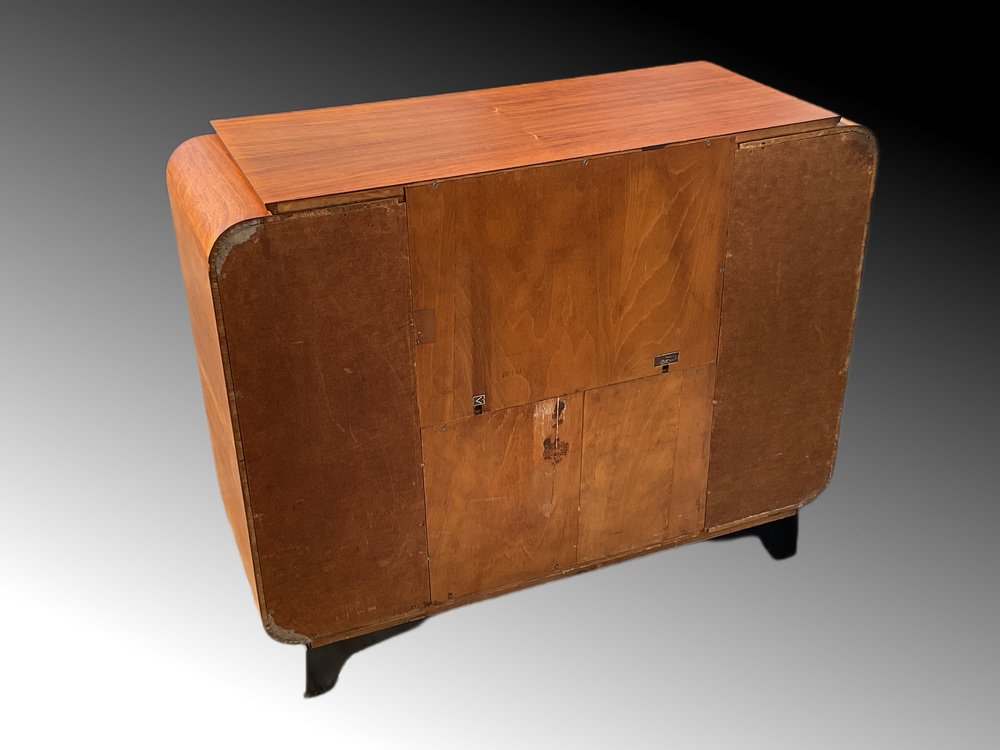 Vintage Art Deco Record Or Drink Cabinet By Jindrich Halabala For Up vintage-art-deco-record-or-drink-cabinet-by-jindrich-halabala-for-up