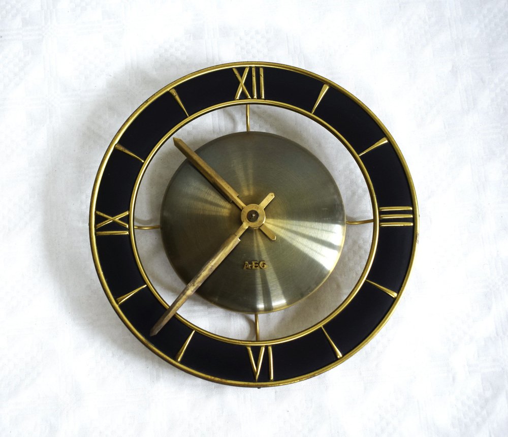 Wall Clock from Aeg, 1950s for sale at Pamono