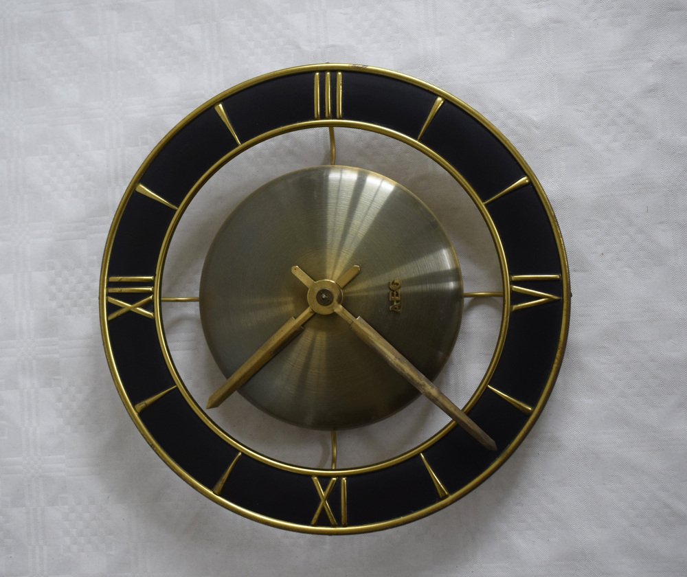 Wall Clock from Aeg, 1950s for sale at Pamono