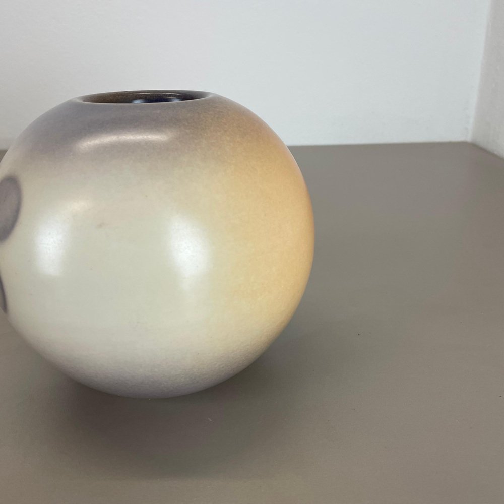 Bauhaus Ceramic Pottery Vase attributed to Karlsruher Majolika, Germany