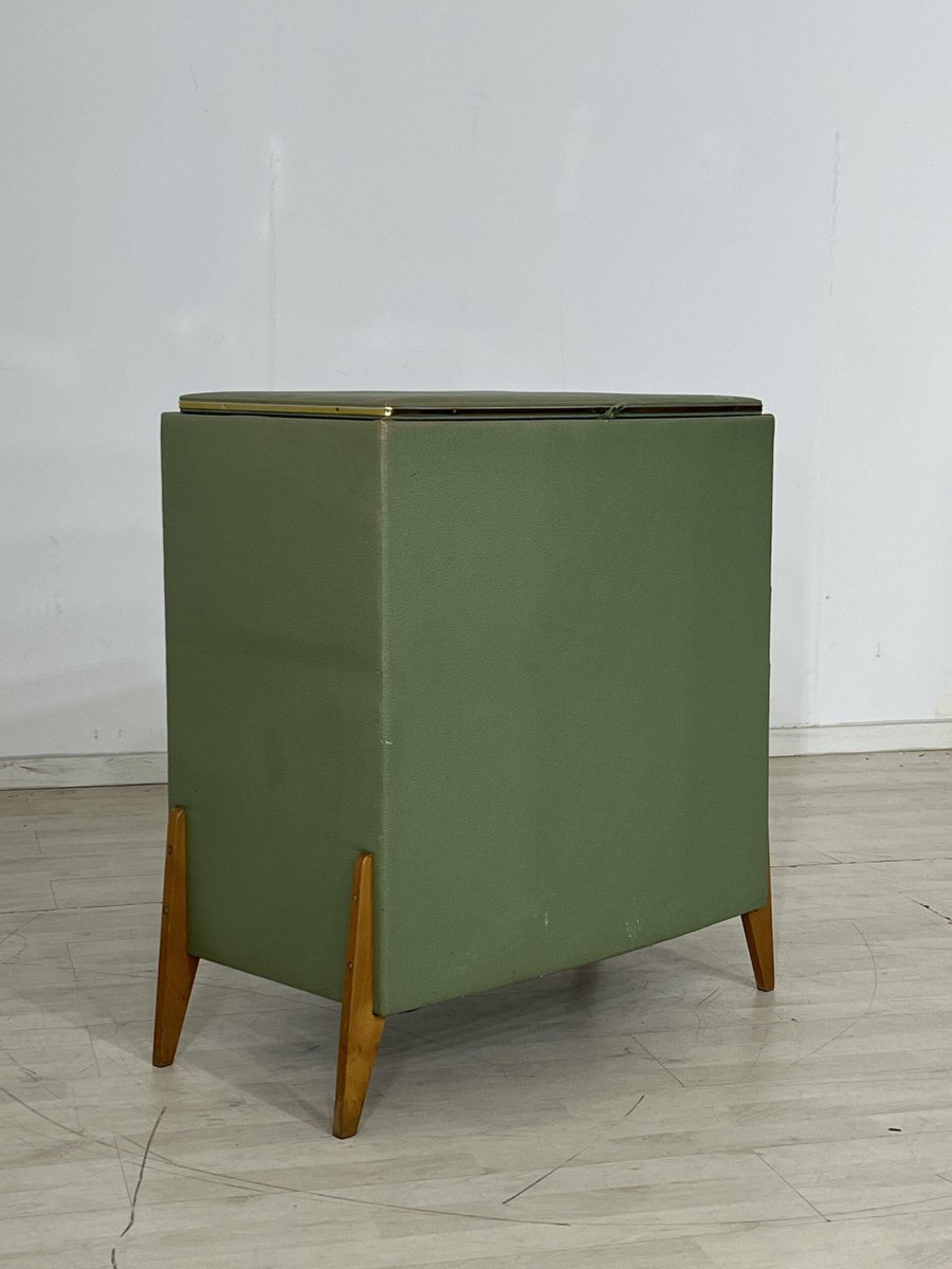 MidCentury Green Wood for sale at Pamono