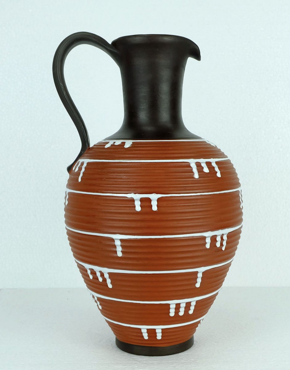 Vintage Large Jug Vase from Ilkra Keramik for sale at Pamono
