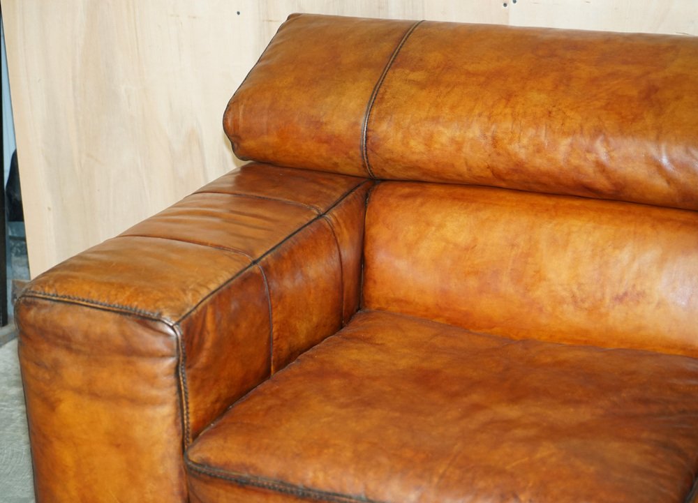 cob, Marron: Bridon en cuir en forme de V devant pour bride anglaise avec une morsure au milieu