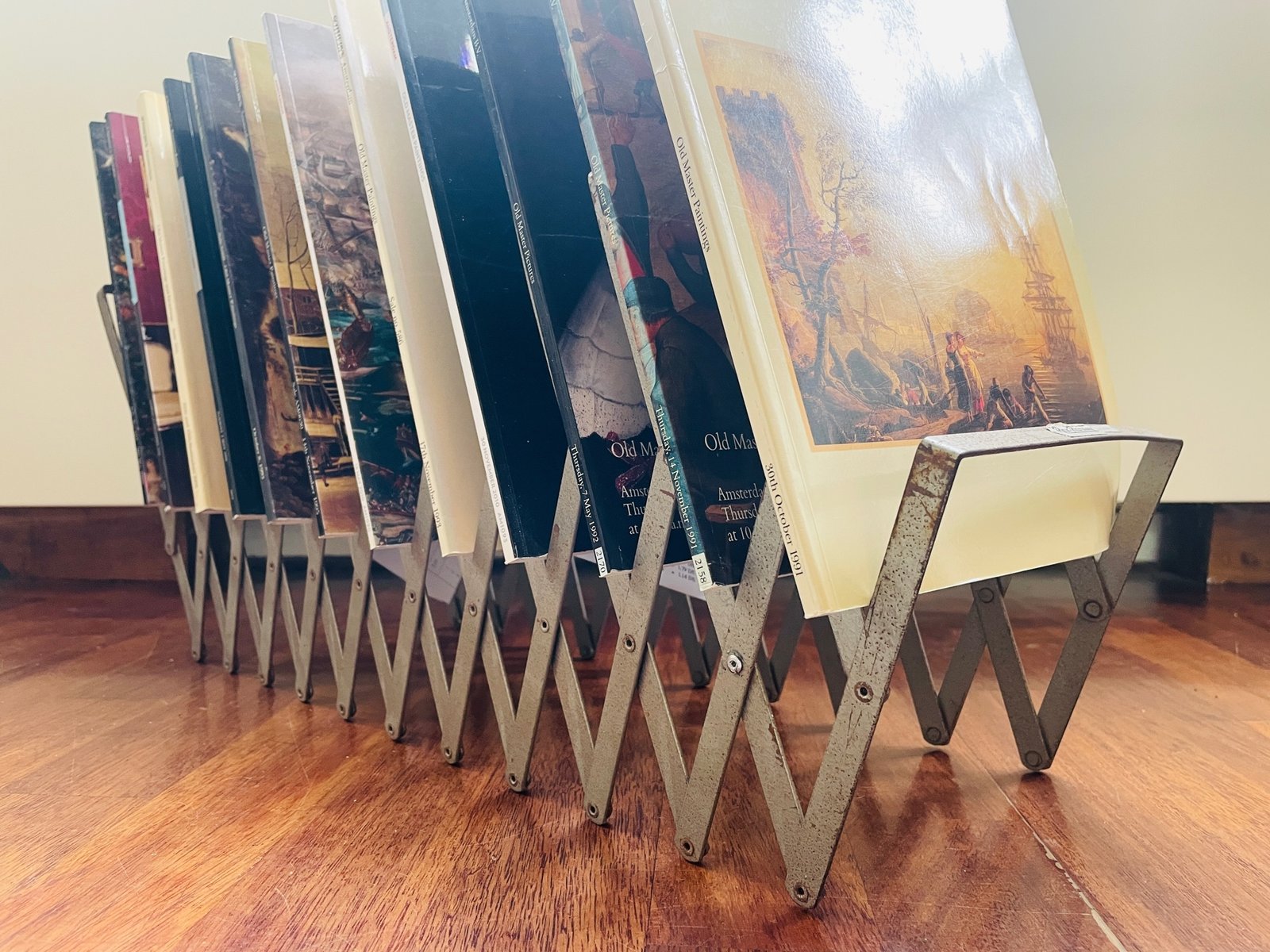 Vintage Danish Magazine Rack, 1960s for sale at Pamono