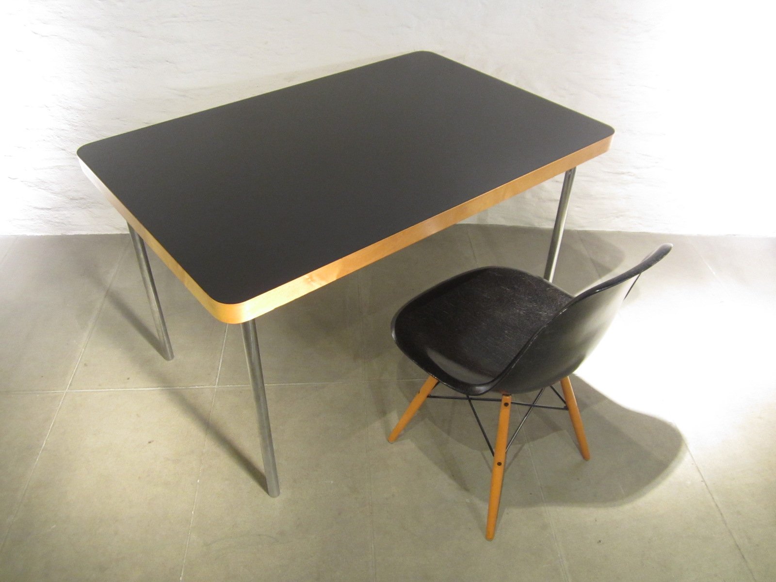 Mesa de comedor vintage pequeña de Marcel Breuer para Embru Wohnbedarf