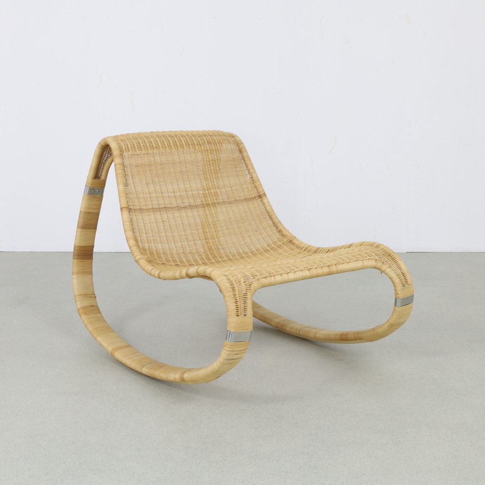 Handwoven Rocking Chair by James Irvine for Ikea, 2000s for sale at Pamono