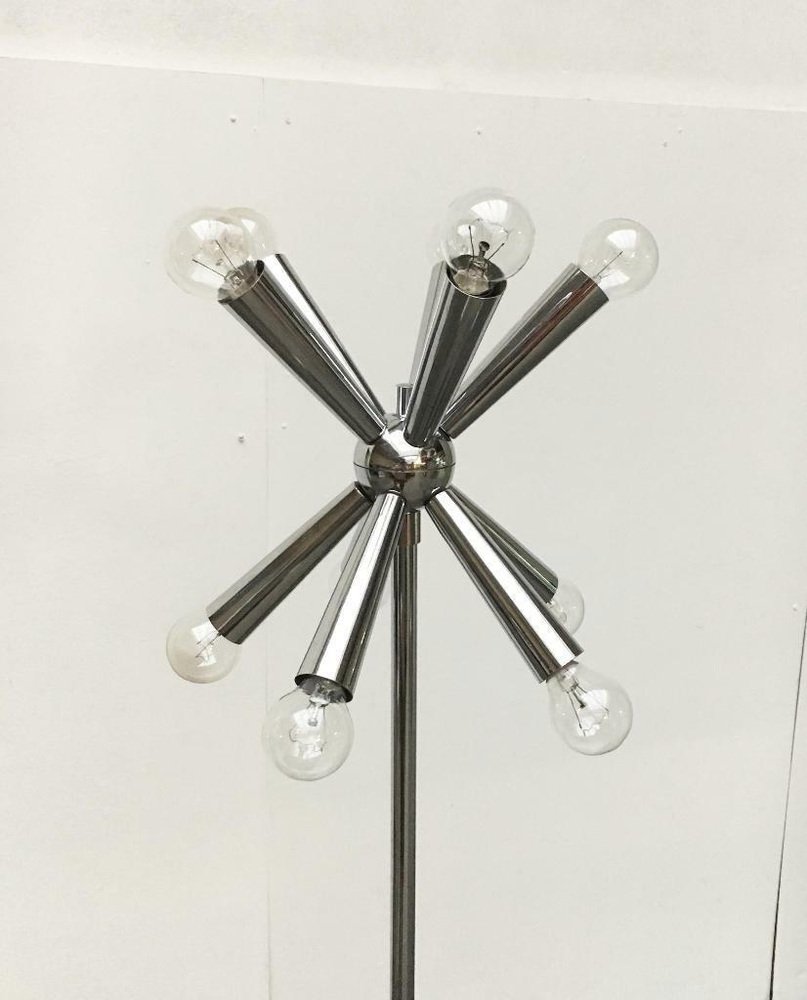 Mid-Century German Space Age Star Floor Lamp, 1960s for sale at Pamono