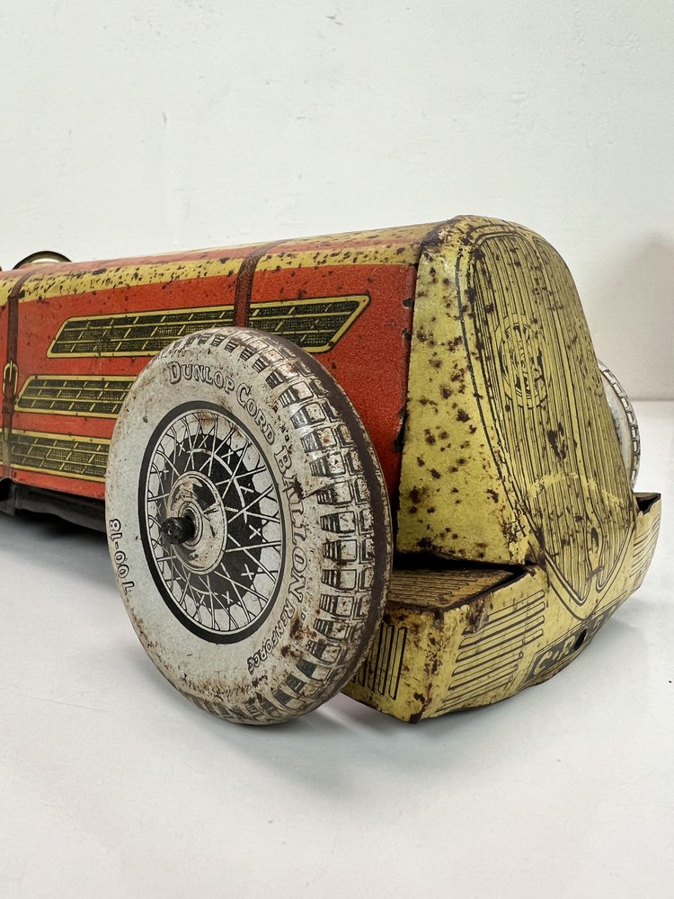 Auto-rail Bugatti Charles Rossignol CR - Jouet Mécanique En Tôle France