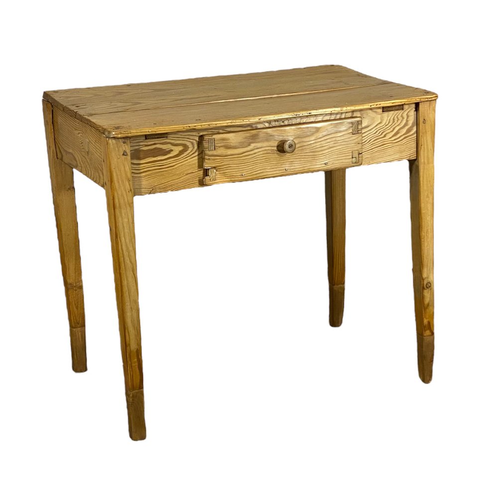 19th Century Rustic Table in Pine for sale at Pamono