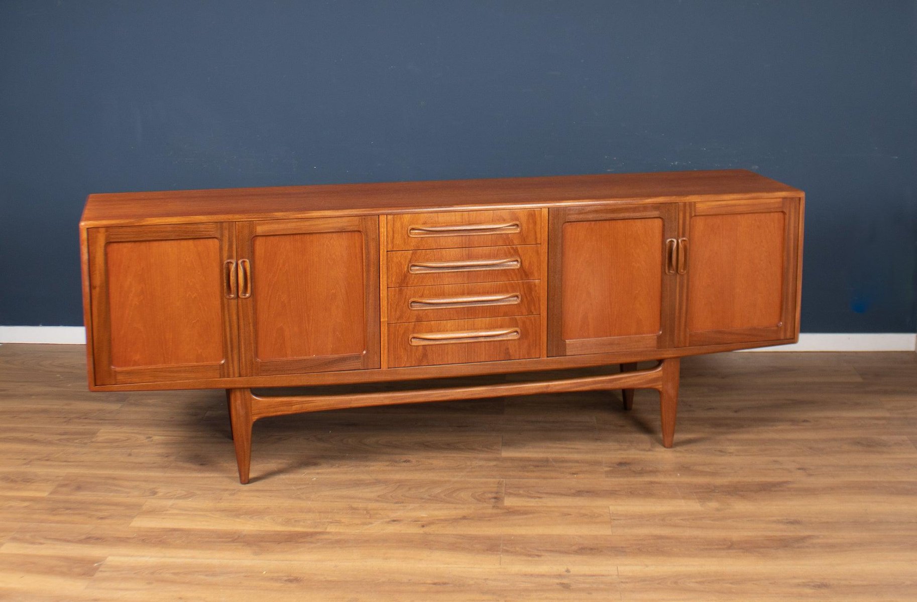 Long John Sideboard in Teak by Victor Wilkins for G Plan Fresco, 1960s