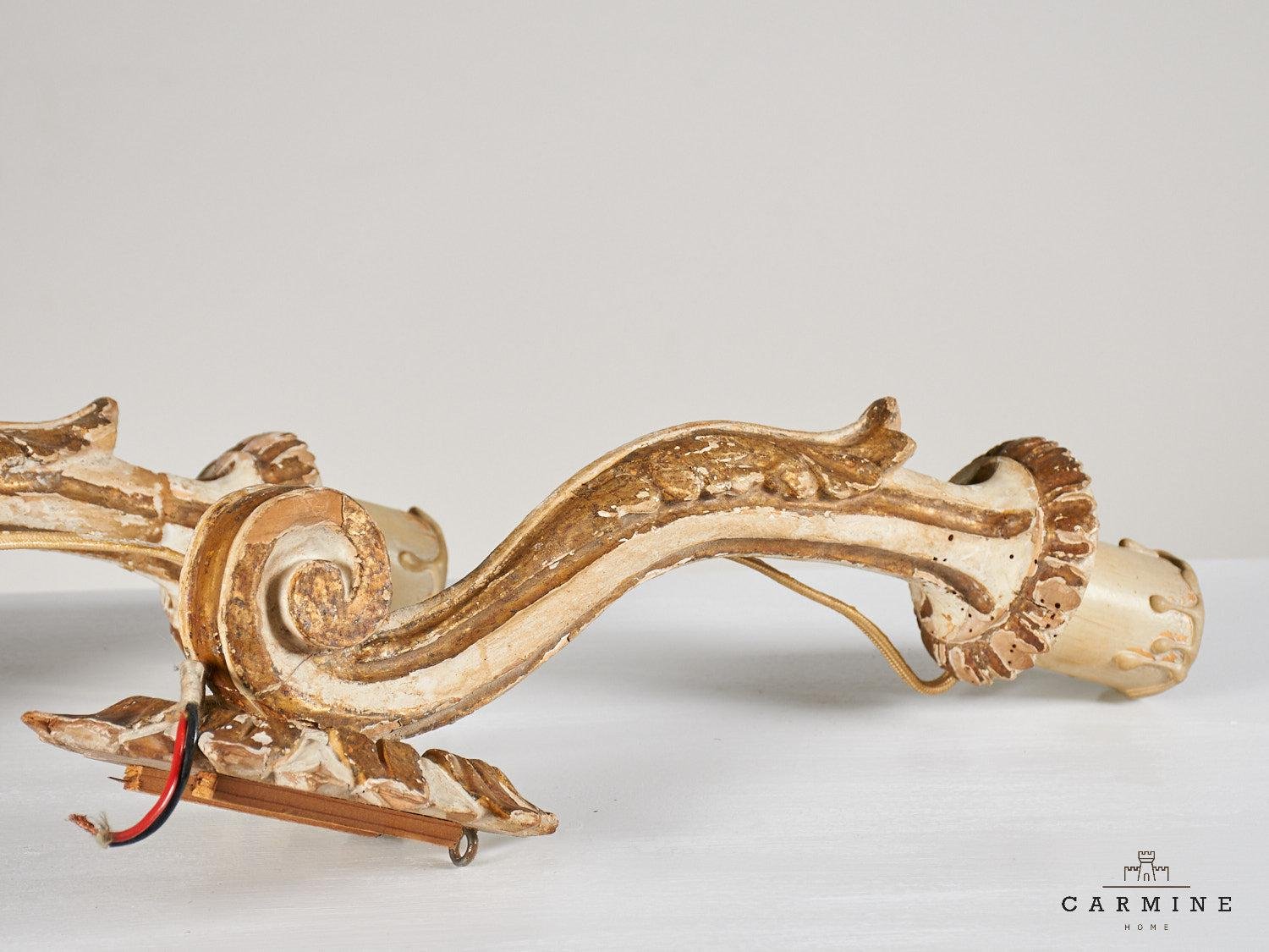 Vintage Baroque Wall Lights for sale at Pamono — free download
