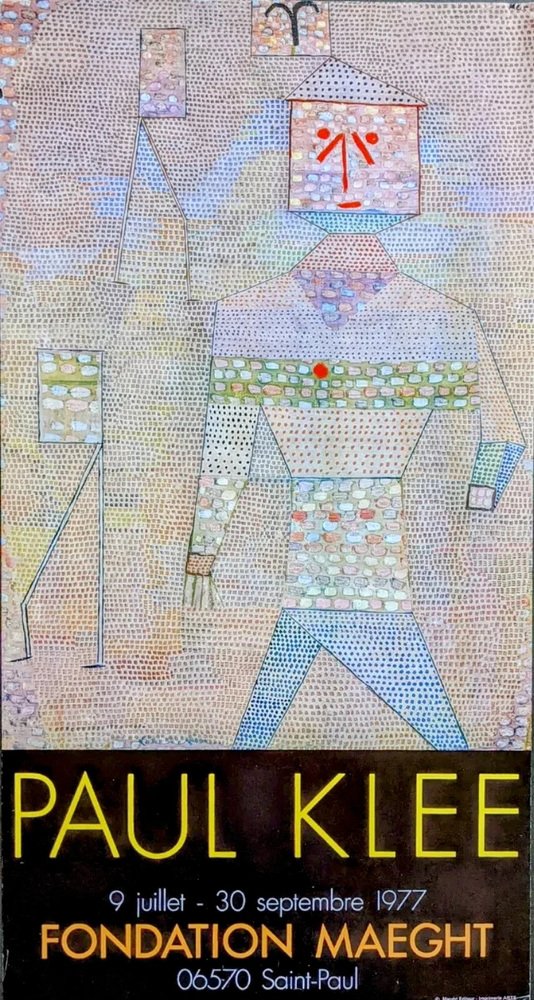 Paul Klee, German Expressionism Cubism, 1977, Lithograph for sale at Pamono