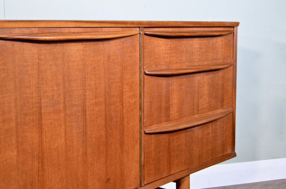 MidCentury Sideboard in Teak by Morris of Glasgow for sale at Pamono