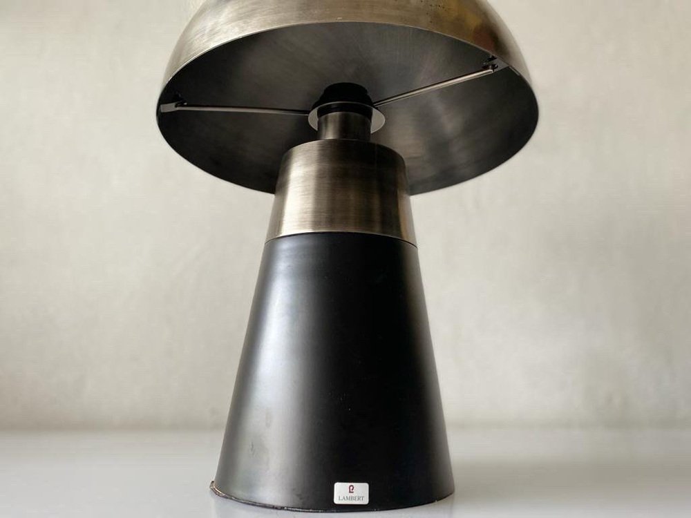 Mushroom and Conic Design Table Lamp from Lambert, Germany, 1990s for ...