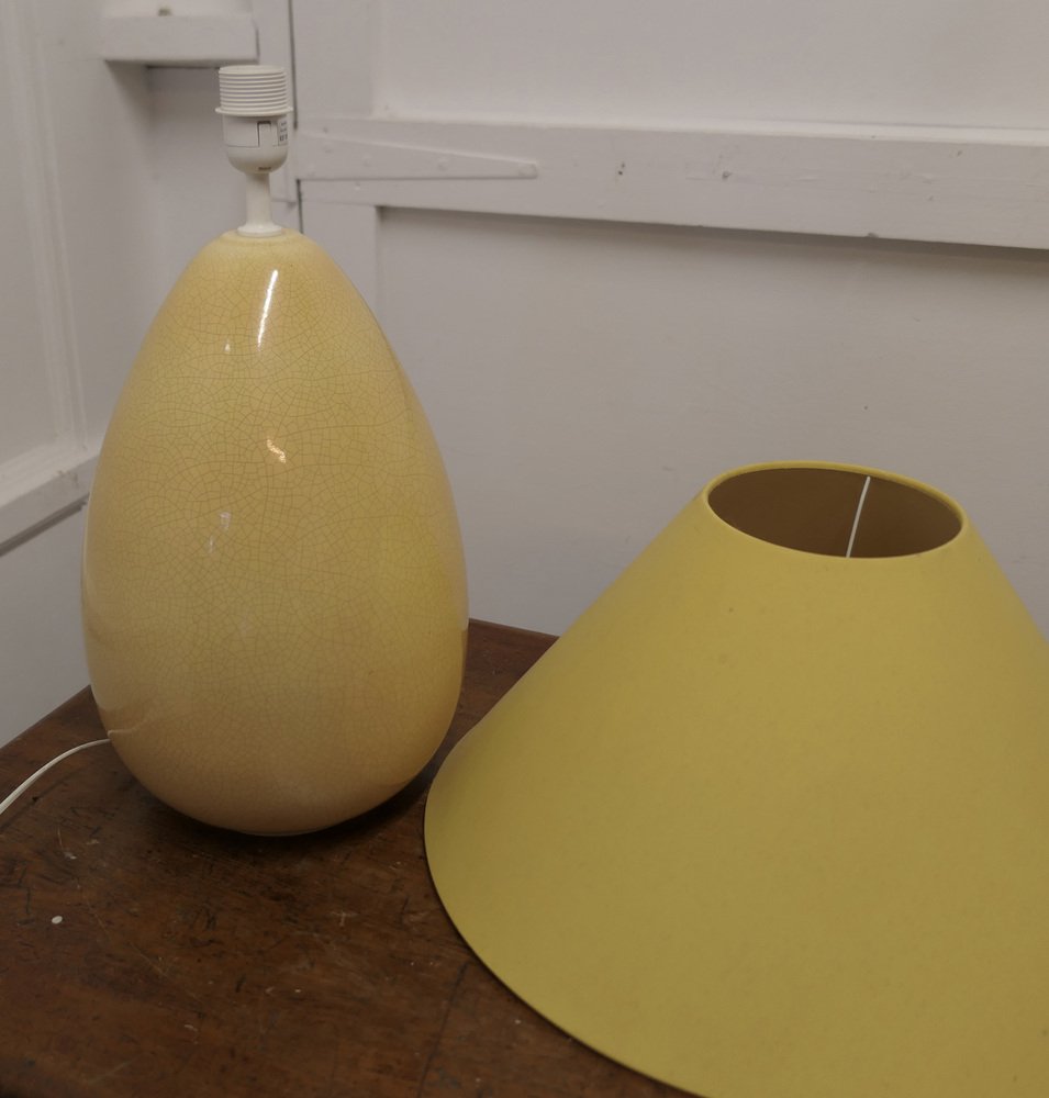 MidCentury Danish Giant Egg Table Lamp, 1960s for sale at Pamono
