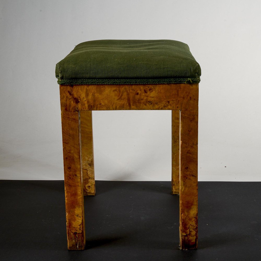 Art Deco Stool in Maple for sale at Pamono