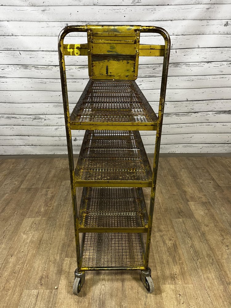 Industrial Cart Rack in Iron for sale at Pamono