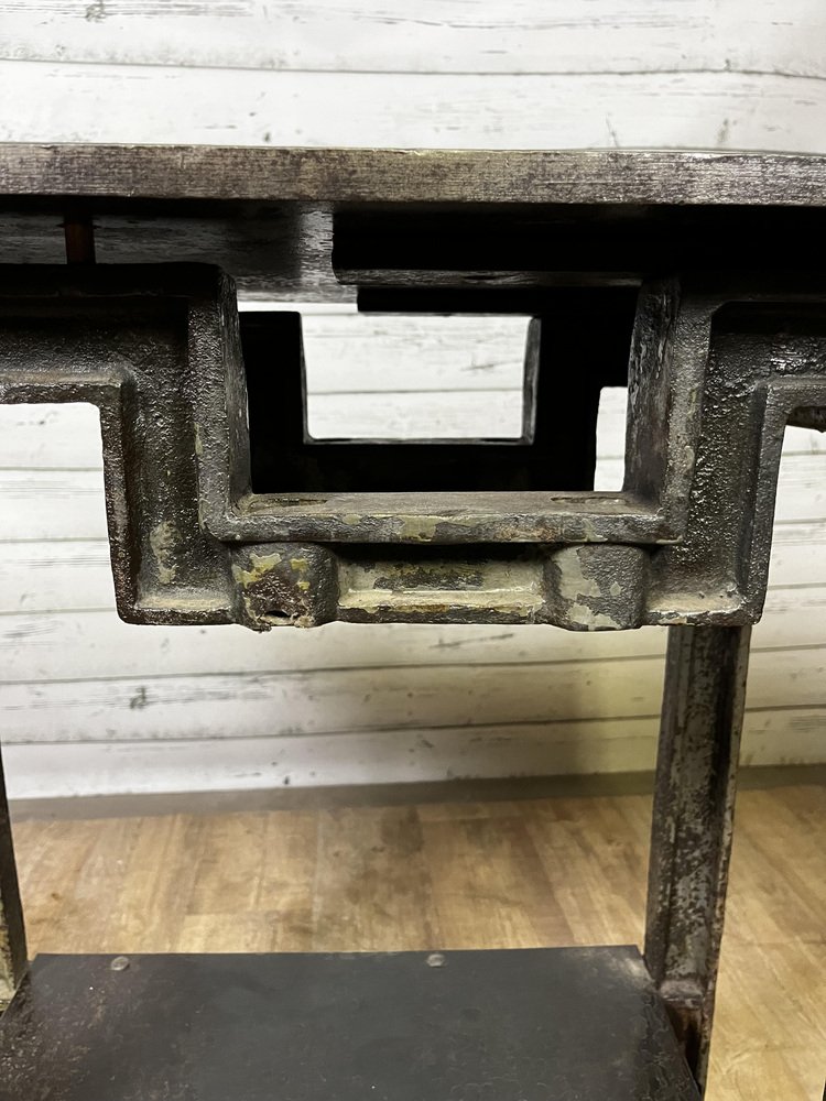 Cast Iron Console Table for sale at Pamono