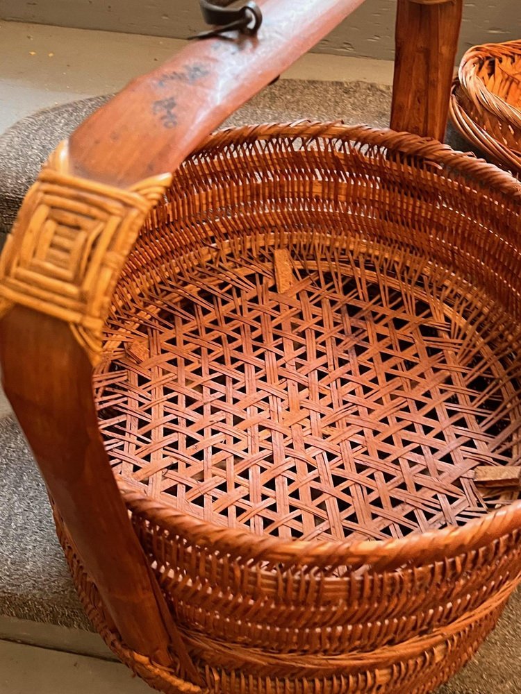 Vintage Chinese Wedding Basket for sale at Pamono