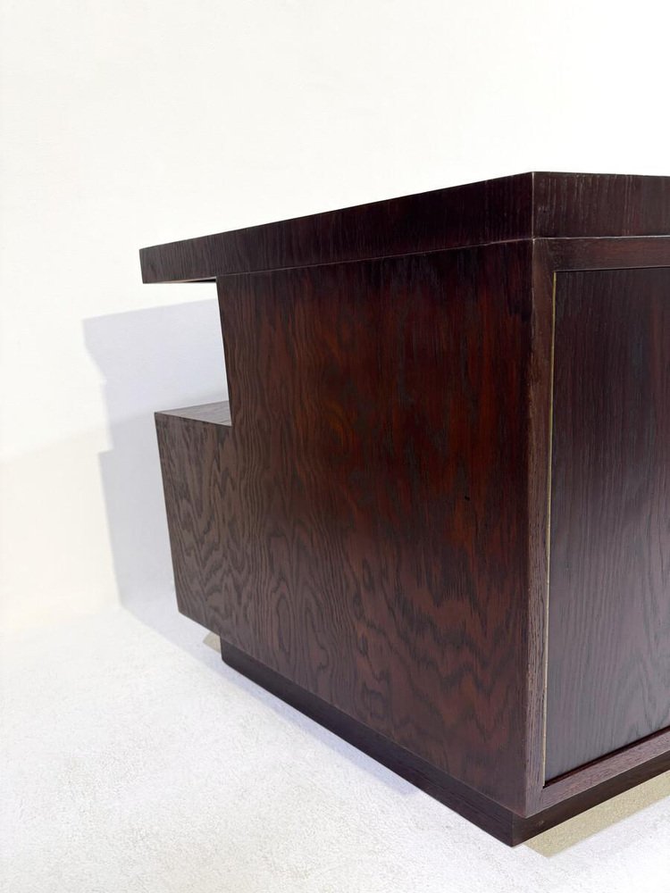 Art Deco Wooden Desk with Drawers, 1930s for sale at Pamono
