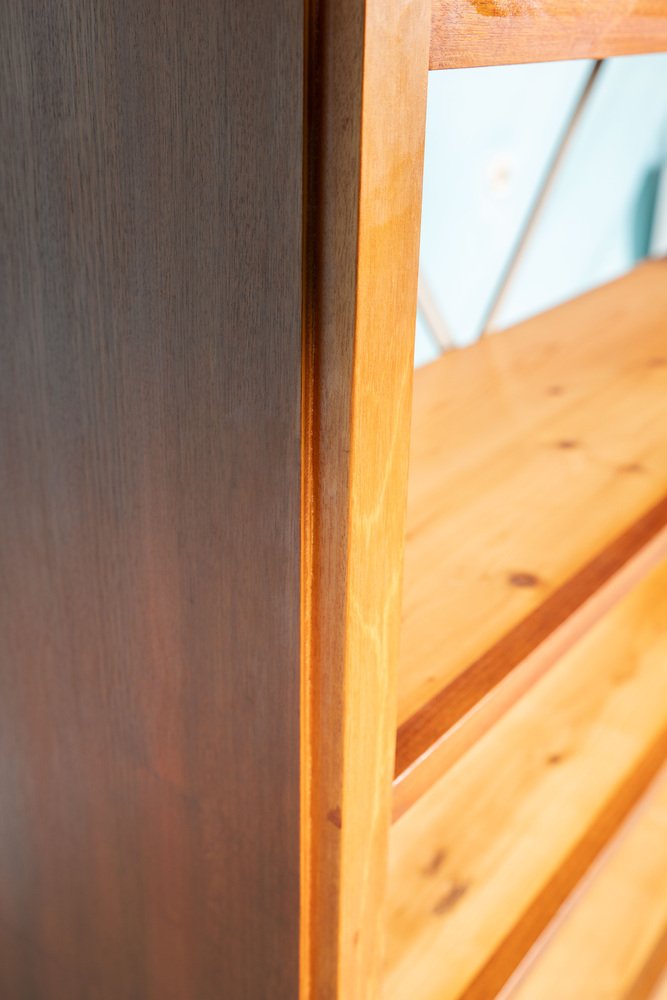 Vintage Minimalist Bookcase, 1960s for sale at Pamono