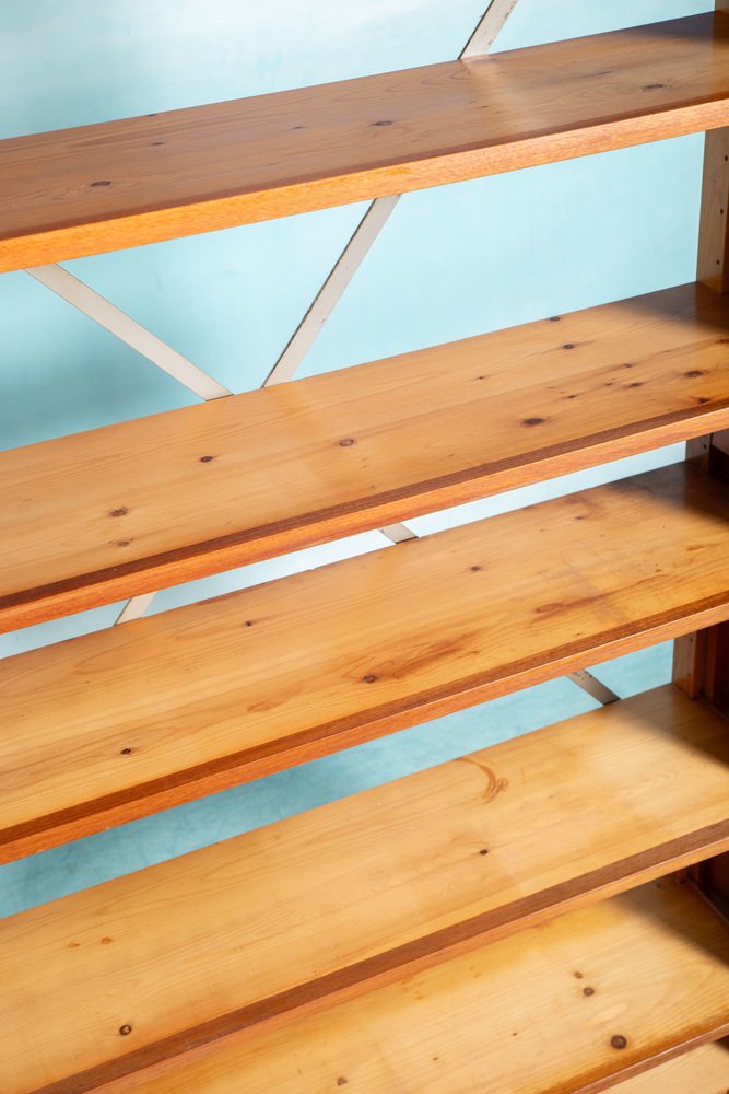 Vintage Minimalist Bookcase, 1960s for sale at Pamono