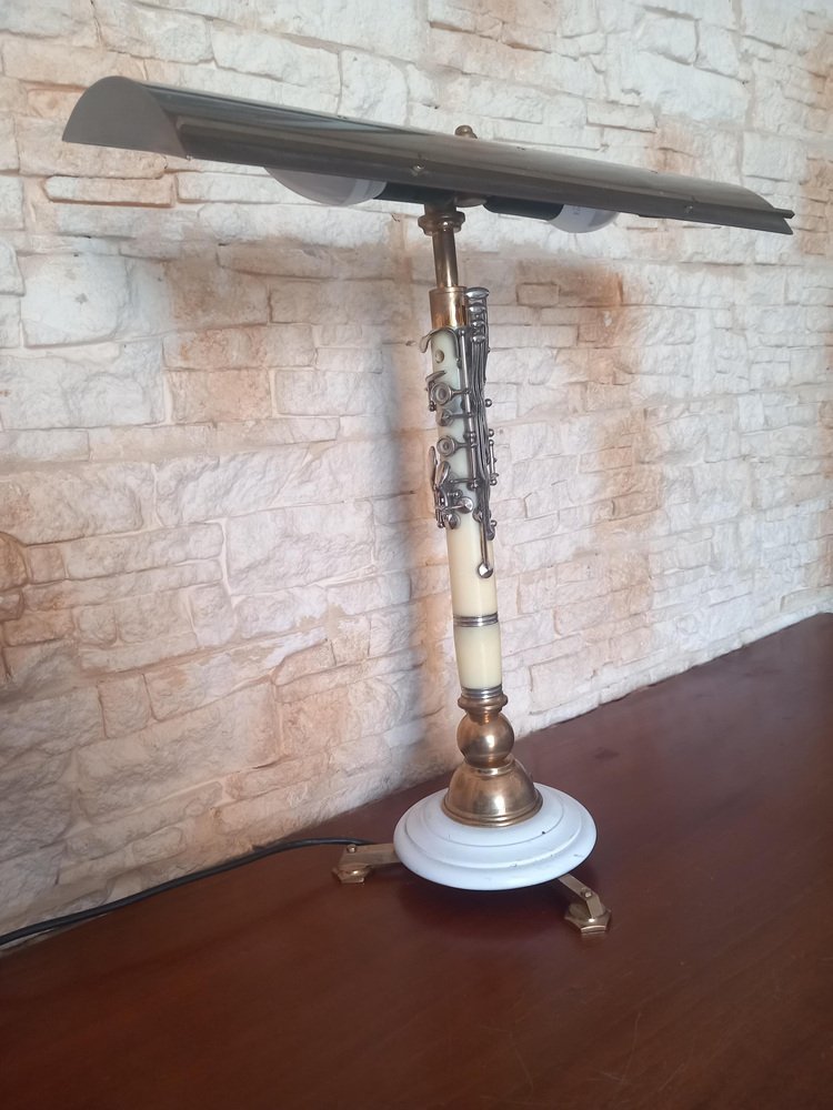 Metal Table Lamp for sale at Pamono