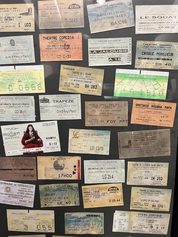 Table One Ticket Theater Tickets with Table, 1990 for sale at Pamono