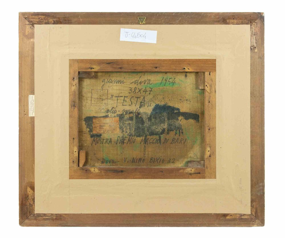 Gianni Dova Head Oil Painting 1960 For Sale At Pamono Gianni Dova Head Oil Painting 1960 For Sale At Pamono
