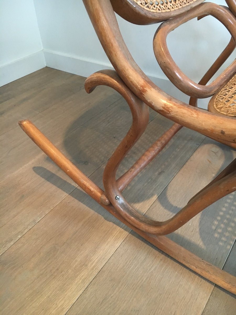 Bentwood Rocking Chairs For Sale : Bentwood and Cane Rocking Chair