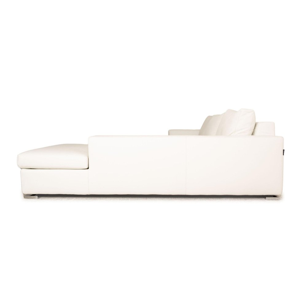 Halma Leather Corner Sofa for sale at Pamono