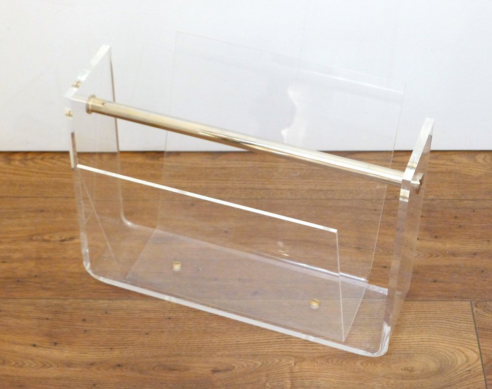 Omega Magazine Rack by David Lange, 1970s for sale at Pamono