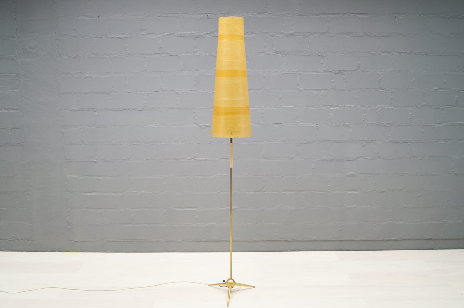 Brass Tripod Floor Lamp From Kalmar 1950s For At Pamono Brass Tripod Floor Lamp From Kalmar 1950s