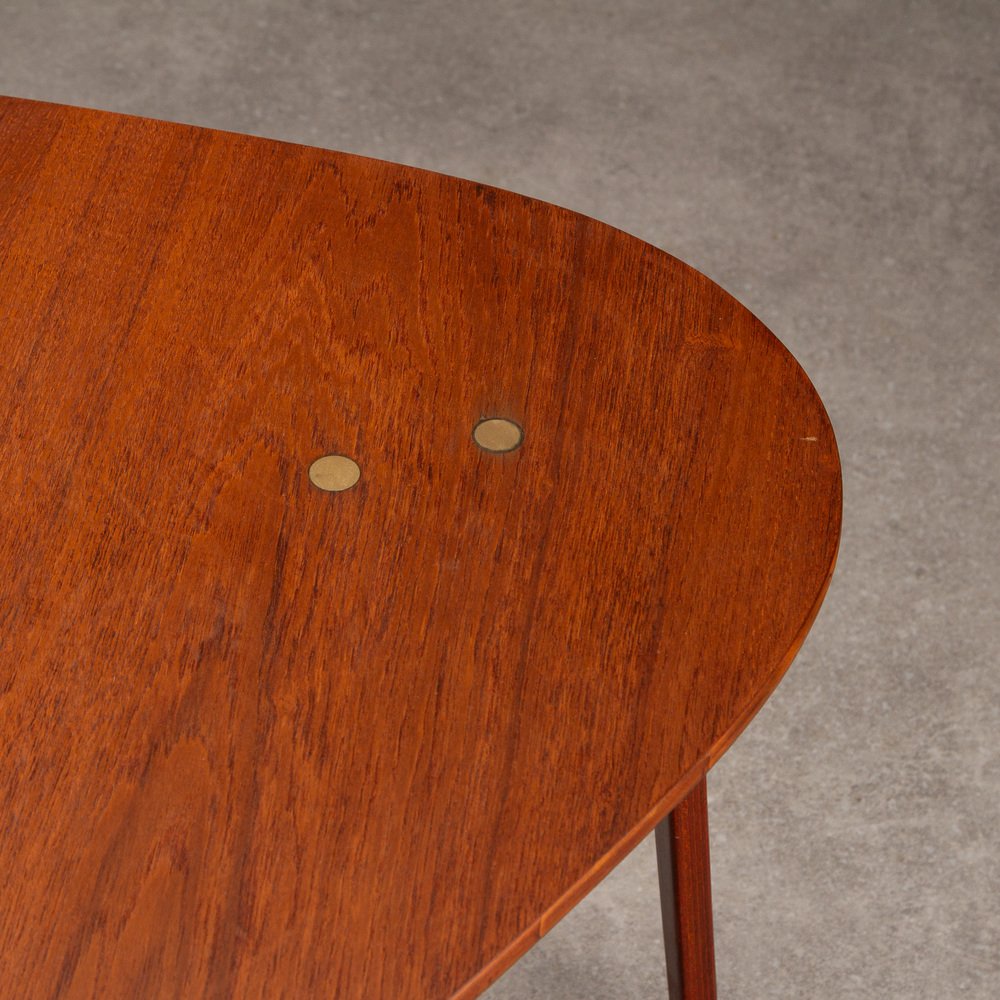 Guitar Pick Coffee Table by Yngve Ekström for Dux, 1950s for sale at Pamono