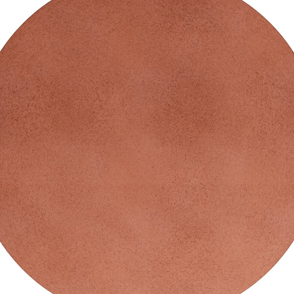 Tapis Round Ochre #010 Rug by TAPIS Studio for sale at Pamono