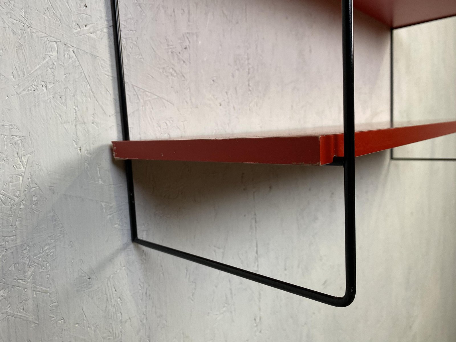 Vintage Modular Wall Shelf in String for sale at Pamono