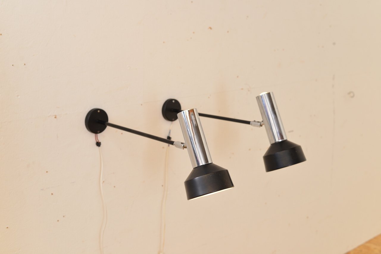 Appliques Murales Vintage de Raak, Set de 2 en vente sur Pamono