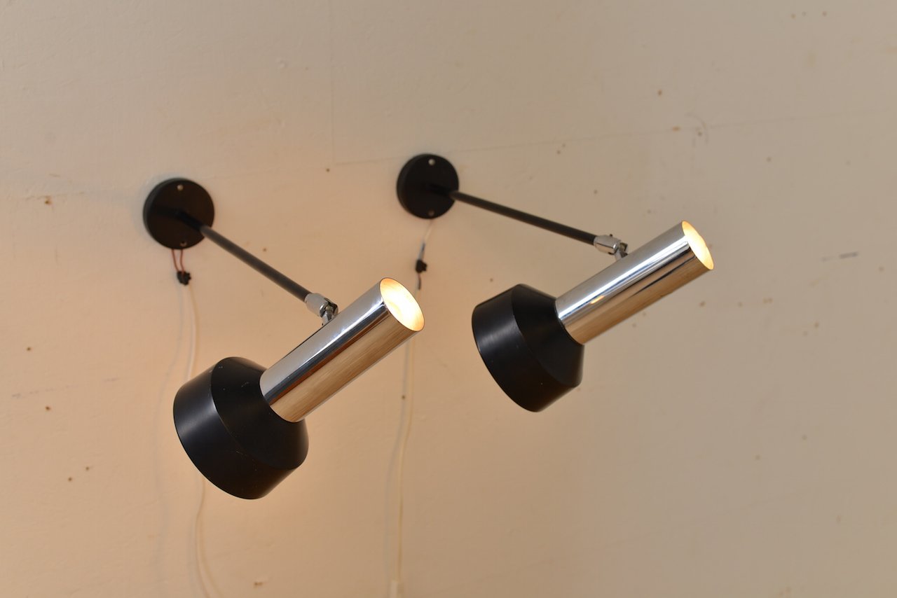 Appliques Murales Vintage de Raak, Set de 2 en vente sur Pamono