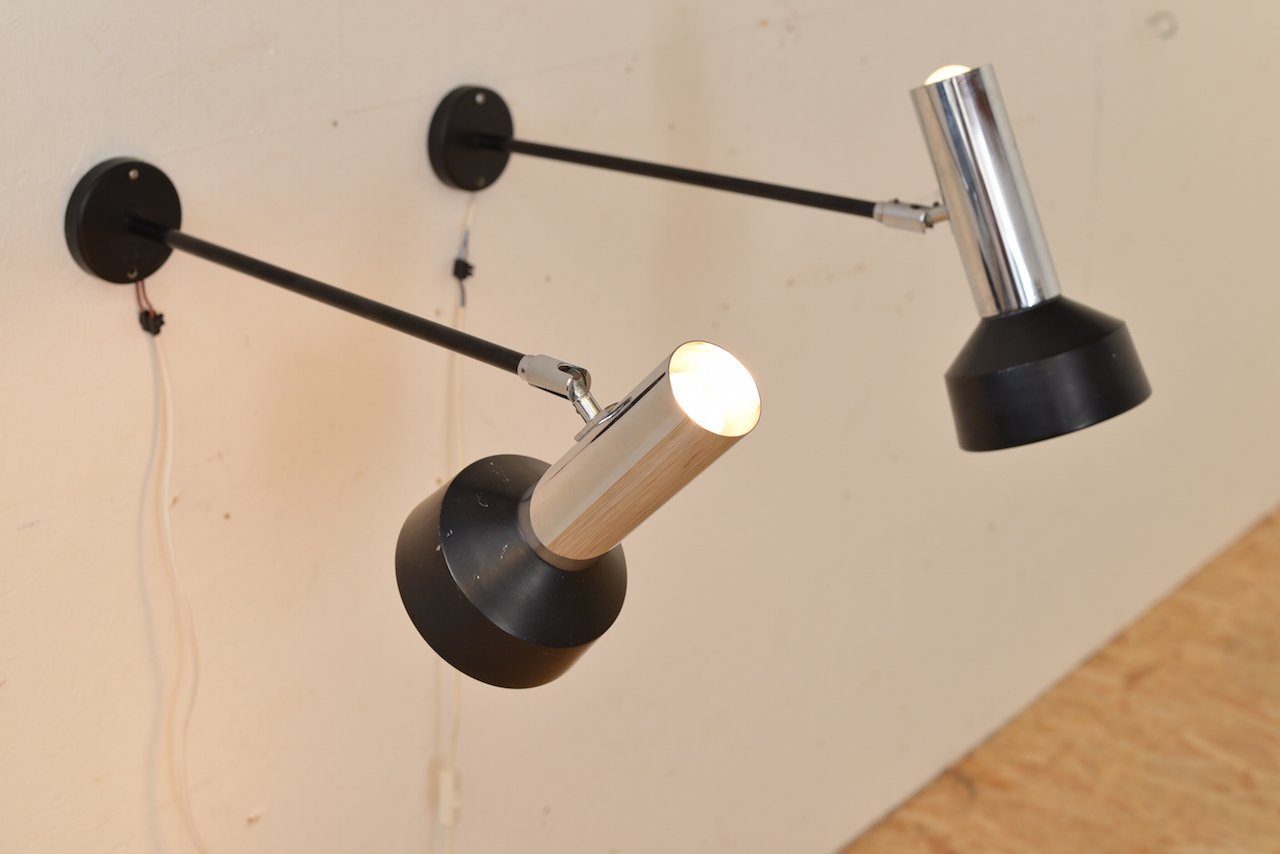 Appliques Murales Vintage de Raak, Set de 2 en vente sur Pamono