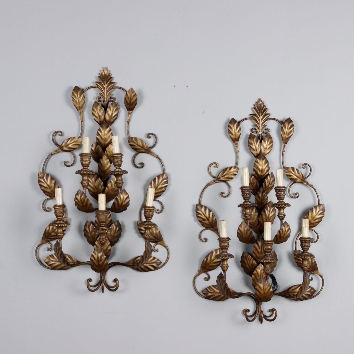 Vintage Wall Lights, Set of 2 for sale at Pamono