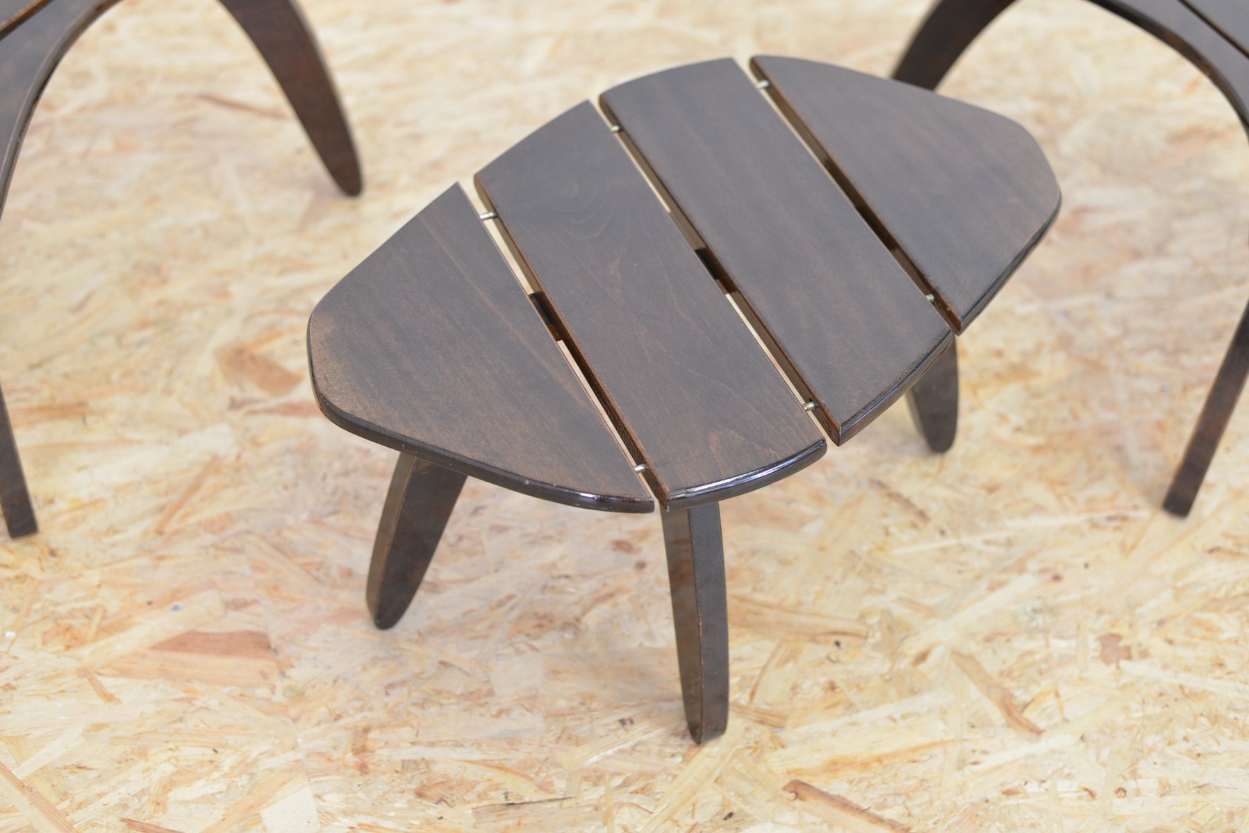 Mid Century Kidney Club Tables Set Of 3 For At Pamono Mid Century Kidney Club Tables Set Of 3