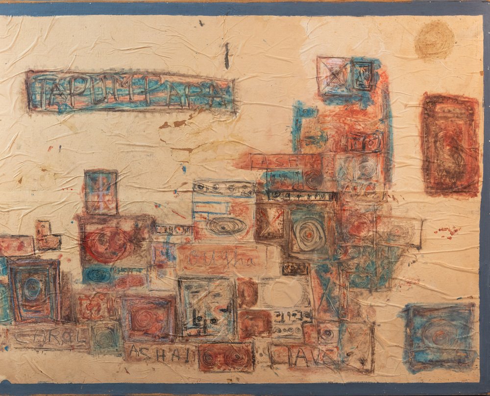Guy Harloff, 1954, Gouache & Pastel & Paper for sale at Pamono