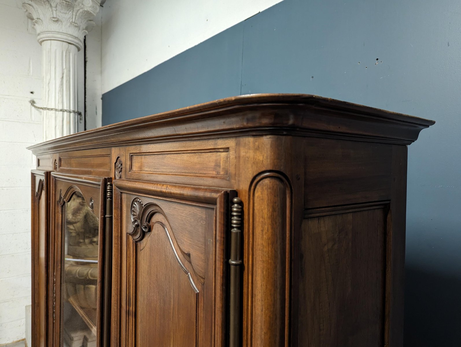 Neo Rustic Neo Rustic Cabinet in Walnut for sale at Pamono